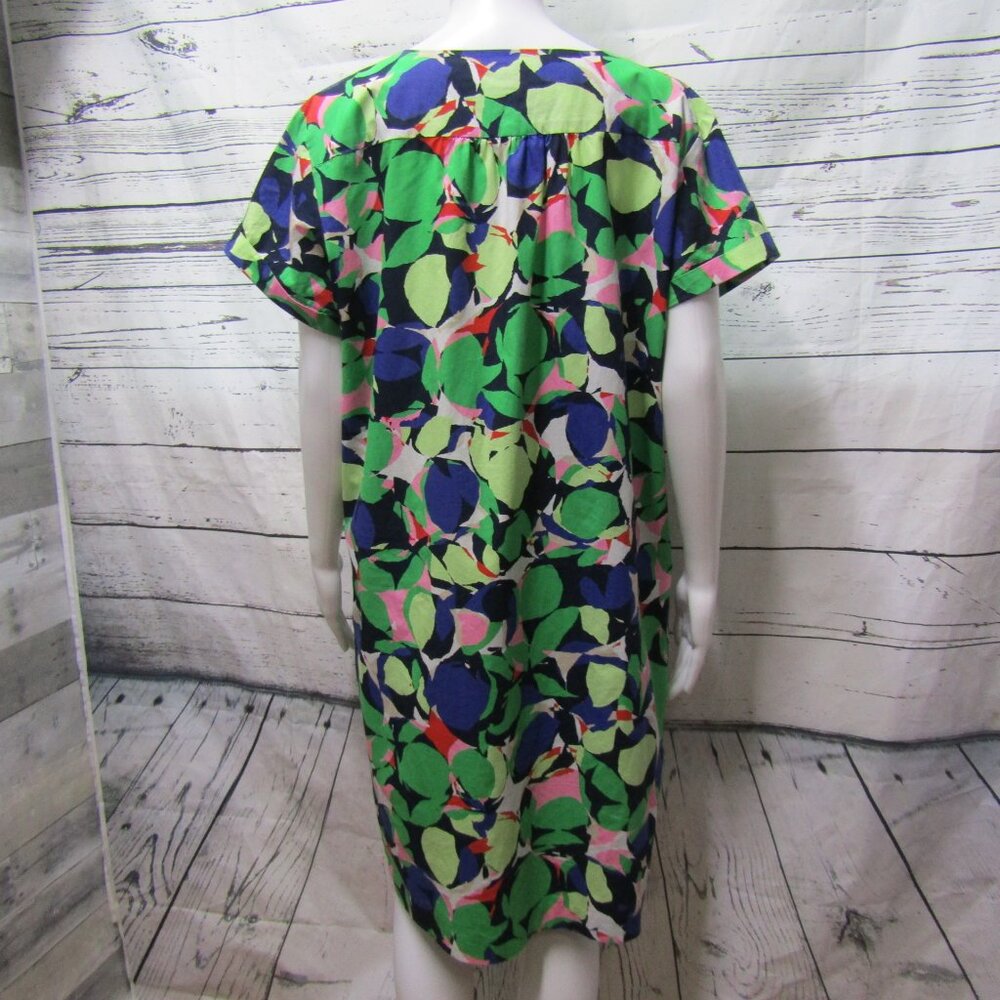 Gap Printed Split Neck Tunic Dress - image 8